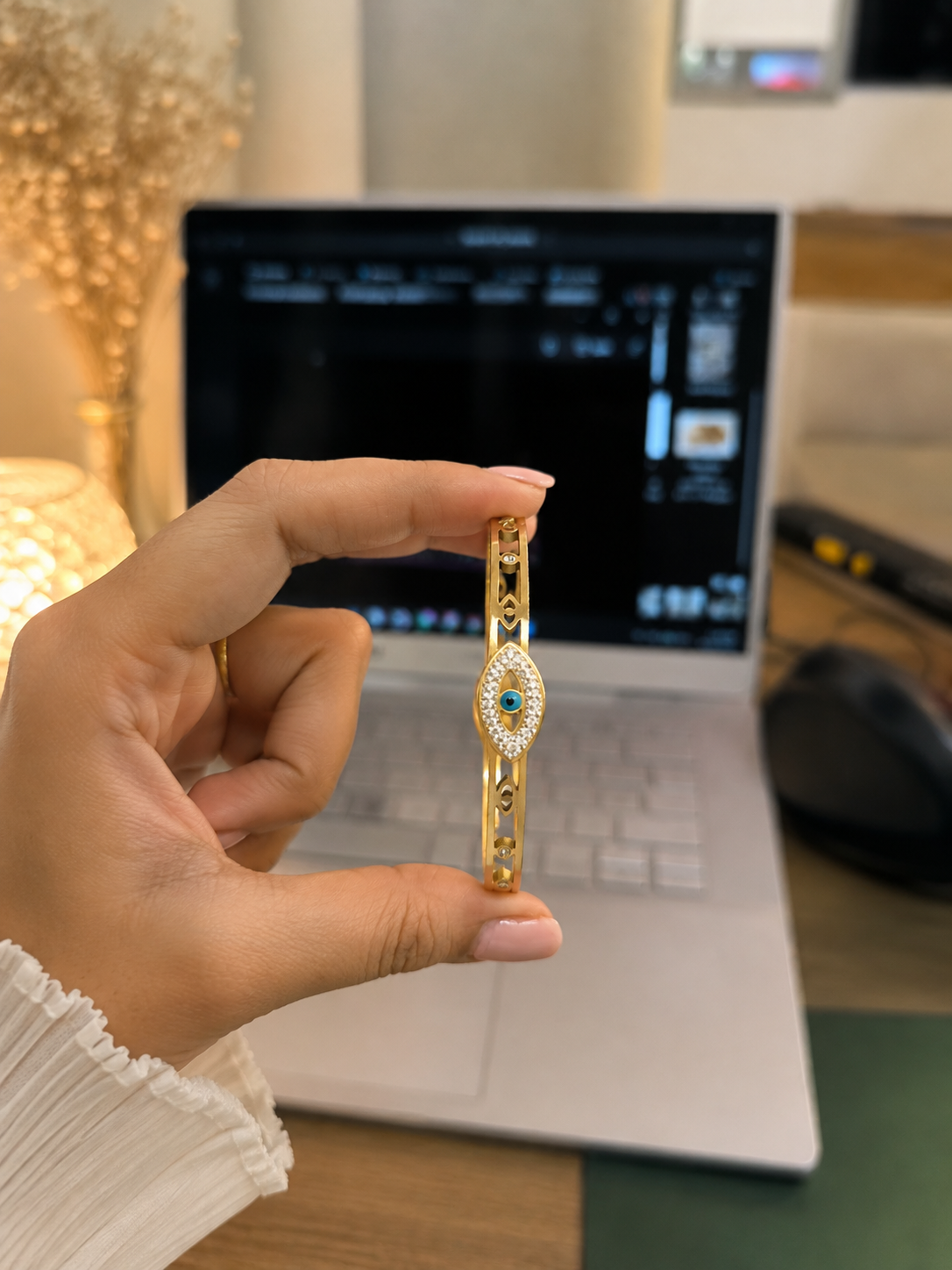 Eternal Eye Luxe Gold Bracelet