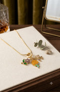 Spring Blossom Charm Necklace