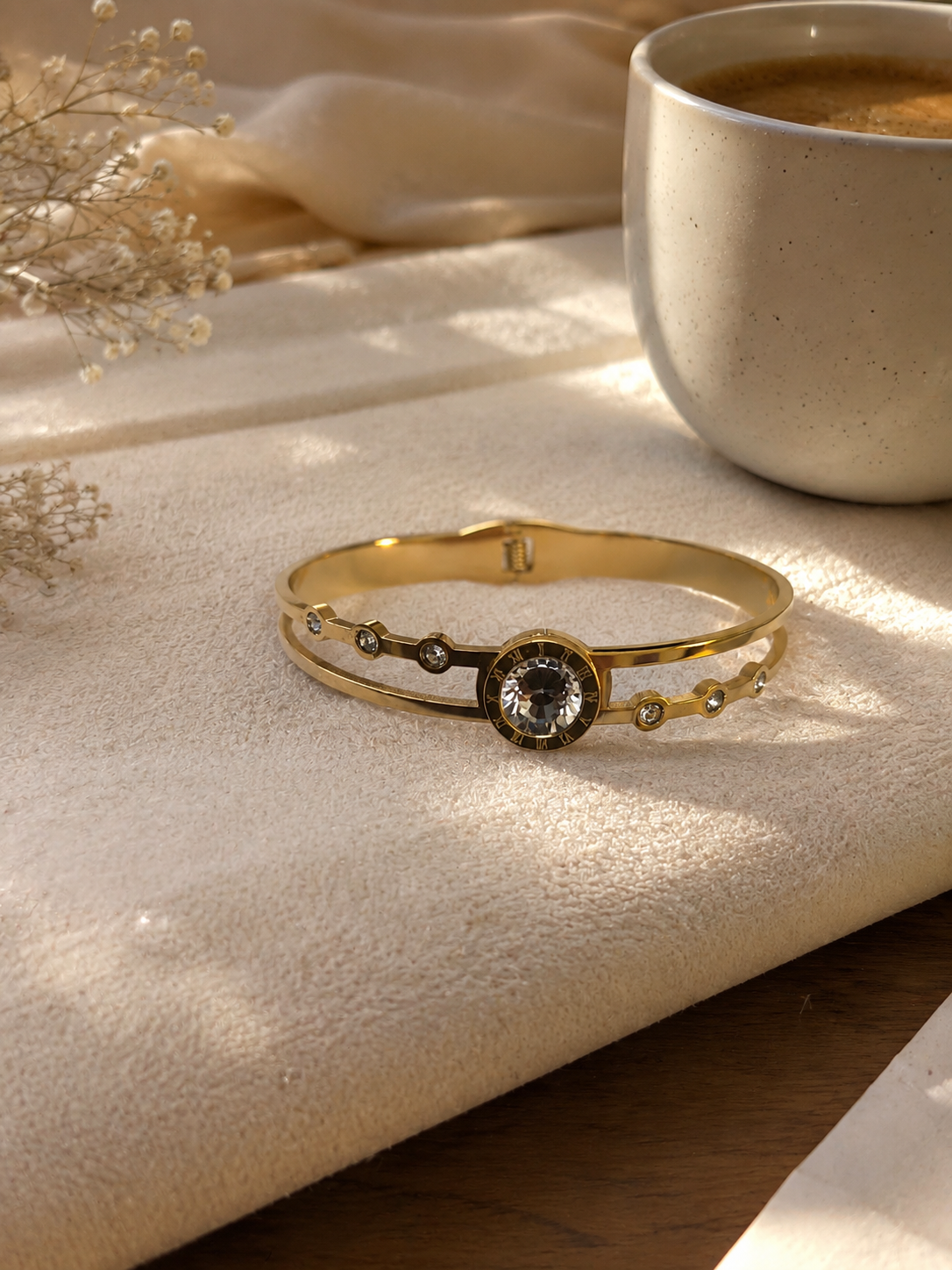 Celeste Crystal Duo Bracelet